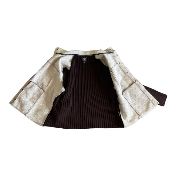 Carolyn Taylor Suede Sweater brown Jacket size : XL - Picture 5 of 8